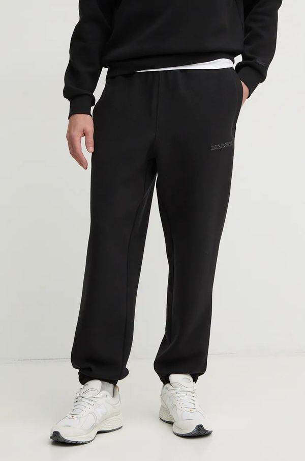 Lacoste Donji dio trenirke Lacoste boja: crna, s aplikacijom, XH2859