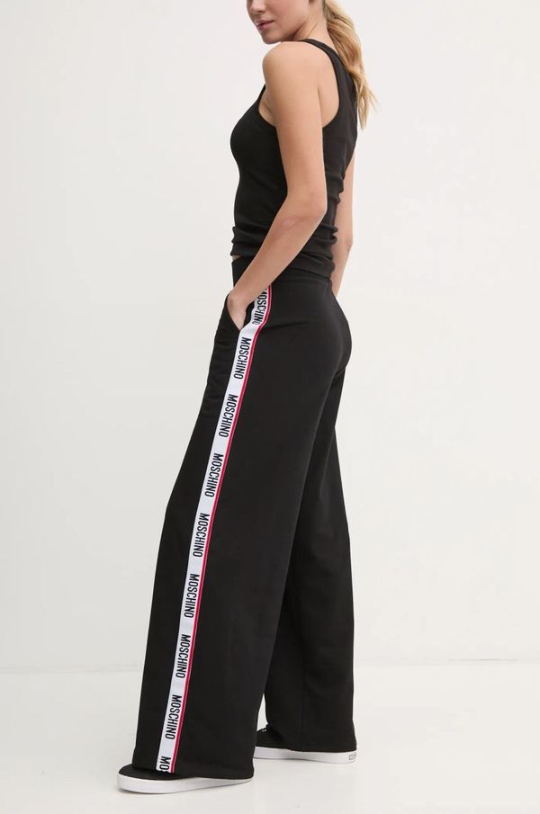 Moschino Underwear Donji dio trenirke Moschino Underwear boja: crna, s aplikacijom, A68104413