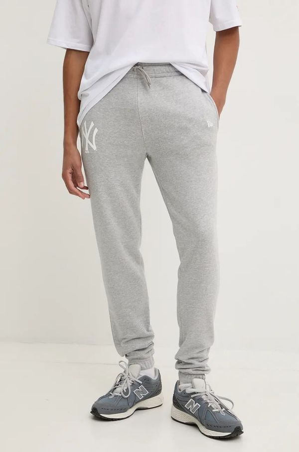 New Era Donji dio trenirke New Era NEW YORK YANKEES boja: siva, s tiskom, 60416729