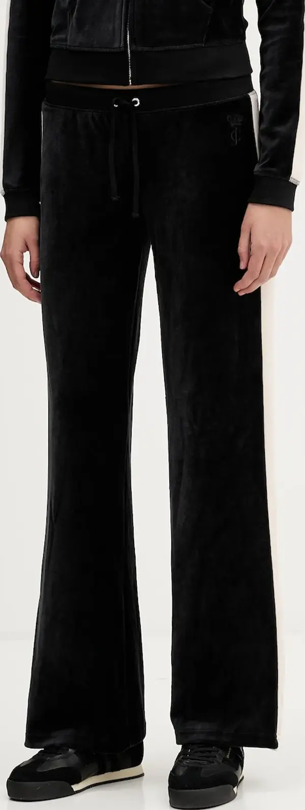 Juicy Couture Donji dio trenirke od velura Juicy Couture