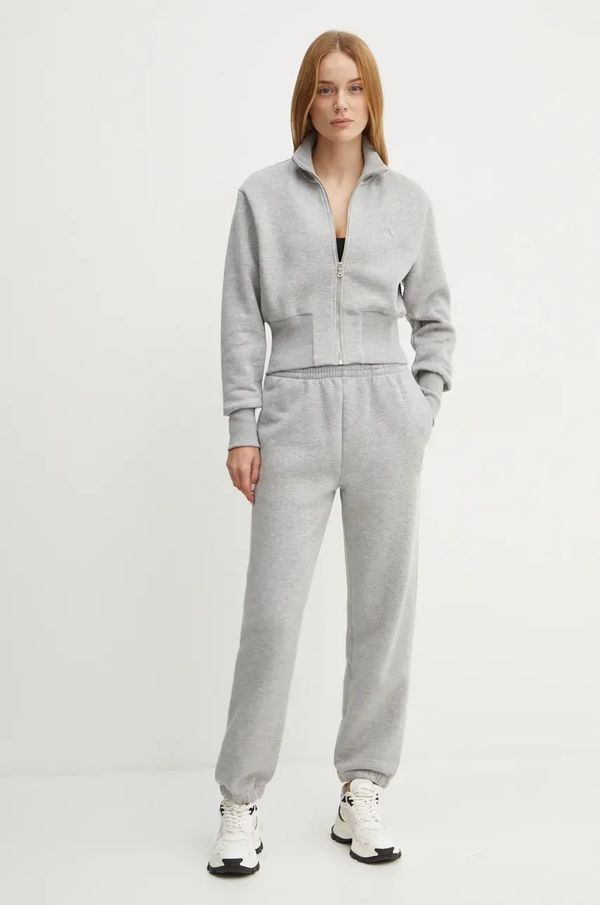 Patrizia Pepe Donji dio trenirke Patrizia Pepe boja: siva, bez uzorka, 2P1657 J079