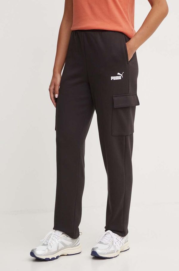 Puma Donji dio trenirke Puma boja: crna, bez uzorka, 682502