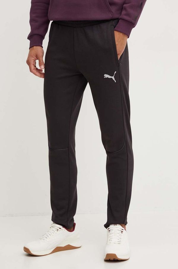 Puma Donji dio trenirke Puma boja: crna, s tiskom, 658532