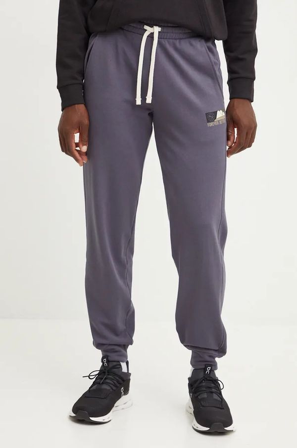 Puma Donji dio trenirke Puma boja: siva, s tiskom, 681760