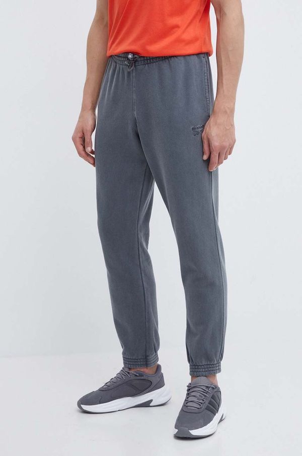 Reebok Donji dio trenirke Reebok boja: siva, bez uzorka, 100200154