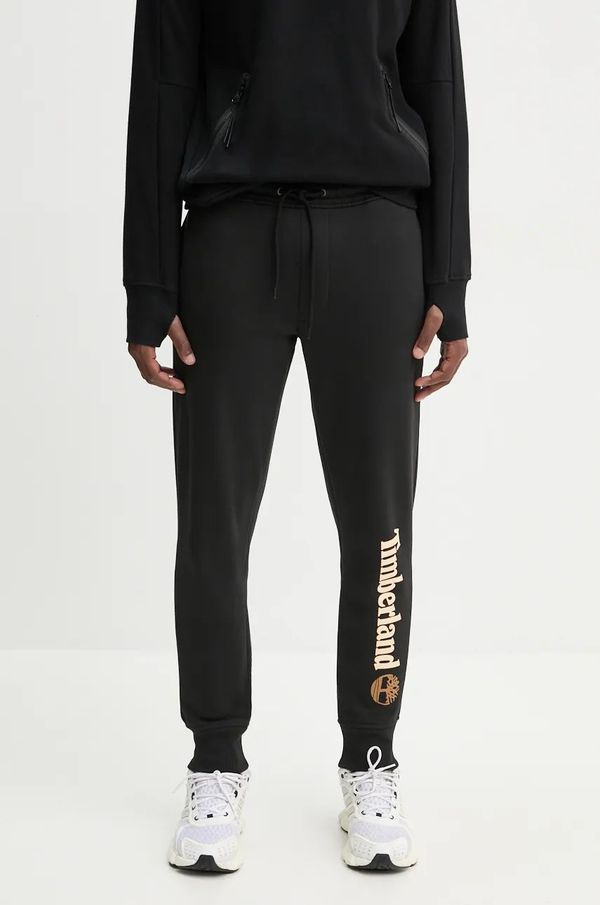 Timberland Donji dio trenirke Timberland boja: crna, s tiskom, TB0A5YFB0011