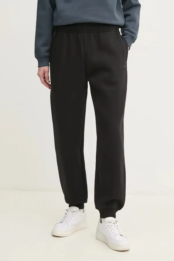 Tommy Hilfiger Donji dio trenirke Tommy Hilfiger boja: crna, bez uzorka, WW0WW45966