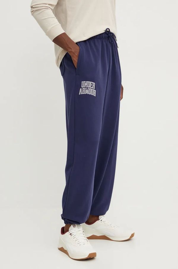 Under Armour Donji dio trenirke Under Armour Icon HWT Terry boja: tamno plava, bez uzorka, 1386551