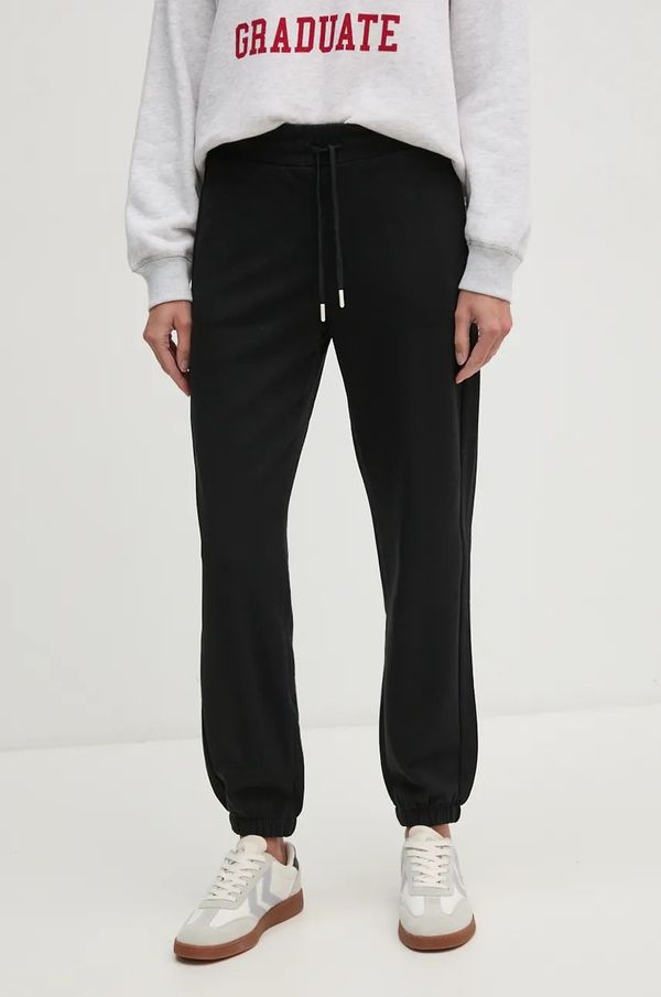 United Colors of Benetton Donji dio trenirke United Colors of Benetton boja: crna, bez uzorka, 31NB3F03Y