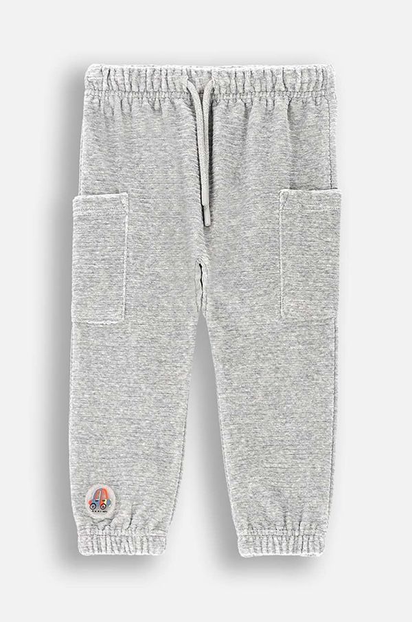 Coccodrillo Donji dio trenirke za bebe Coccodrillo boja: siva, bez uzorka, MY WAY BOY NEWBORN