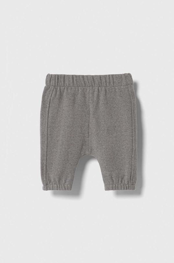 United Colors of Benetton Donji dio trenirke za bebe United Colors of Benetton boja: siva, melanž