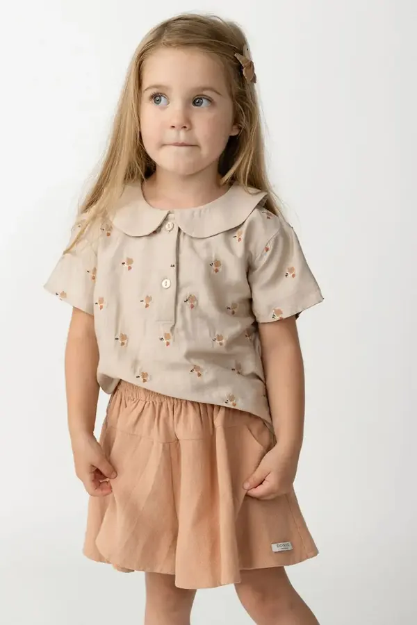 Donsje Donsje bluza za djecu Nesa Blouse Hummingbirds