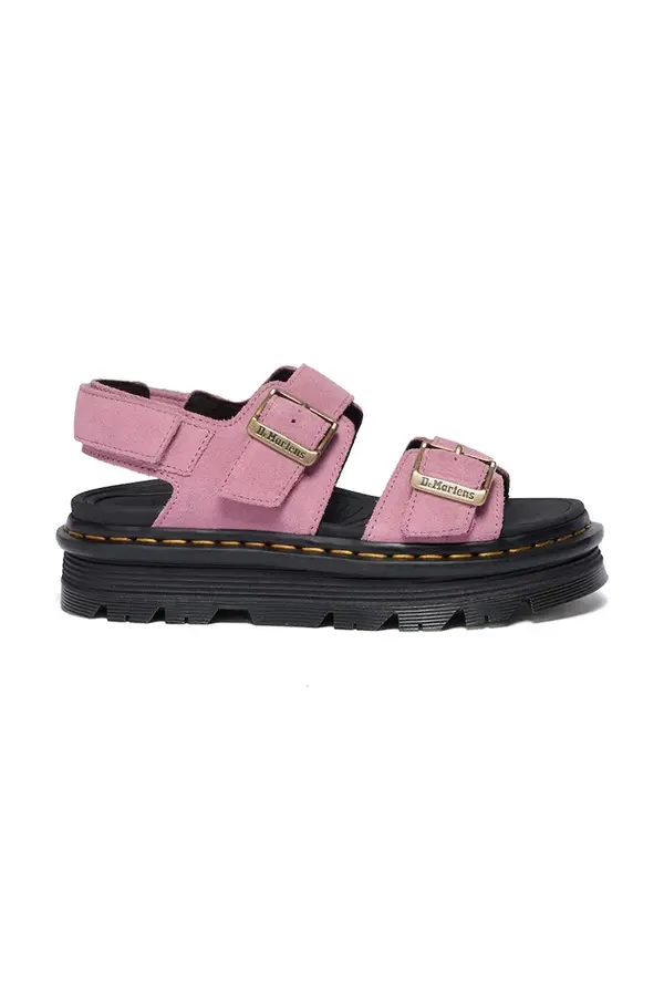Dr. Martens Dr. Martens sandale s platformom za žene od brušene kože ZebZag Sandal