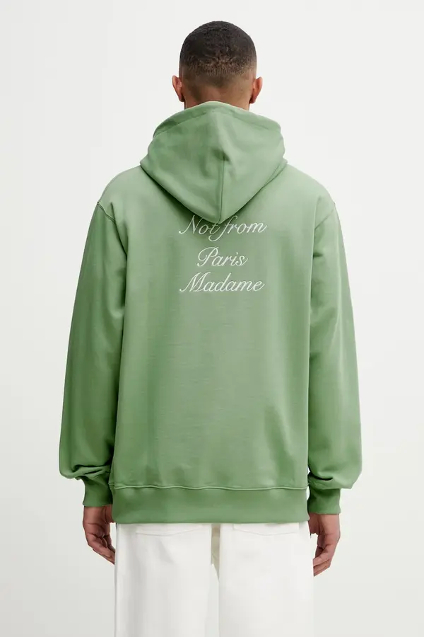 Drôle de Monsieur Drôle de Monsieur dukserica sa kapuljačom muška pamukna Le Hoodie Slogan Calligraphy