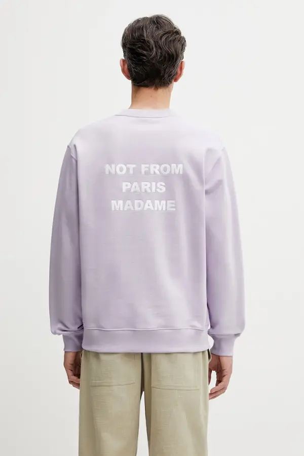 Drôle de Monsieur Drôle de Monsieur dukserica za muškarce od pamuka Le Sweatshirt Slogan