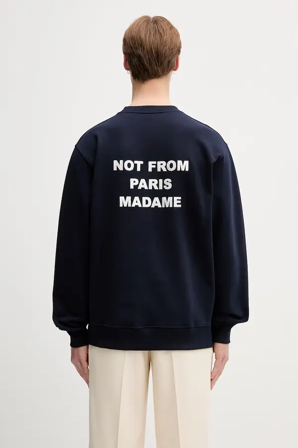 Drôle de Monsieur Drôle de Monsieur dukserica za muškarce od pamuka Le Sweatshirt Slogan