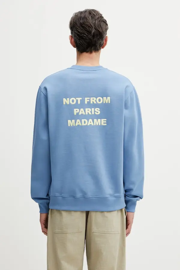 Drôle de Monsieur Drôle de Monsieur dukserica za žene od pamuka Le Sweatshirt Slogan