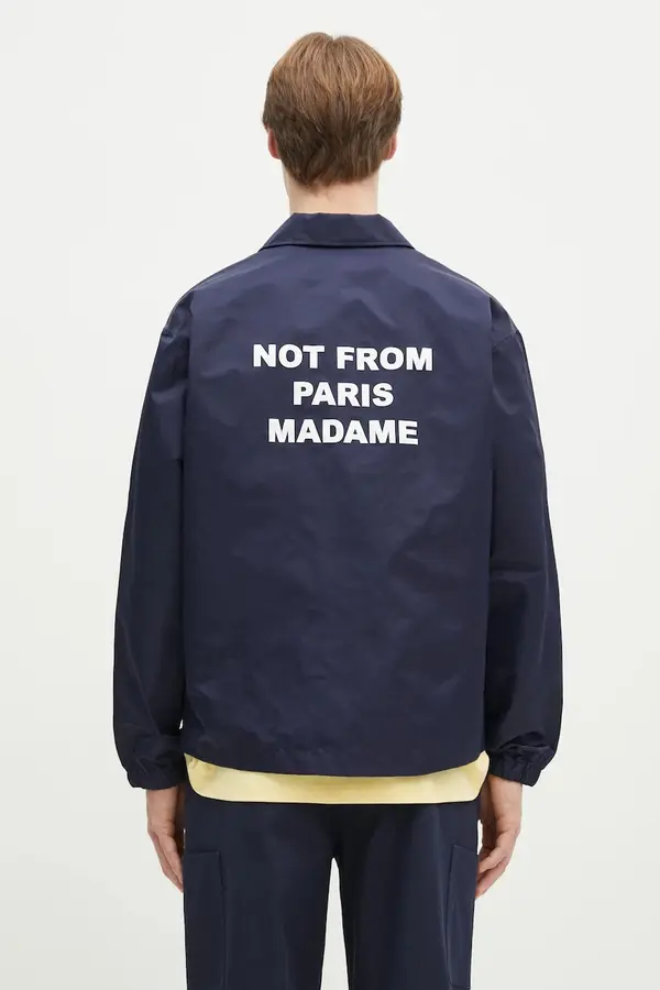 Drôle de Monsieur Drôle de Monsieur Jakna Drôle de Monsieur La Veste Slogan