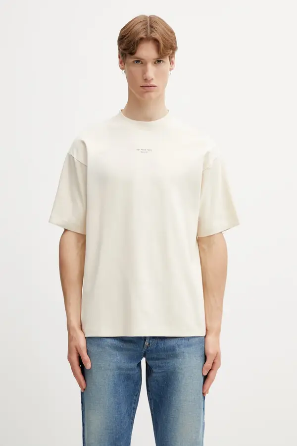 Drôle de Monsieur Drôle de Monsieur majica za muškarce od pamuka Le T-shirt Slogan Classique