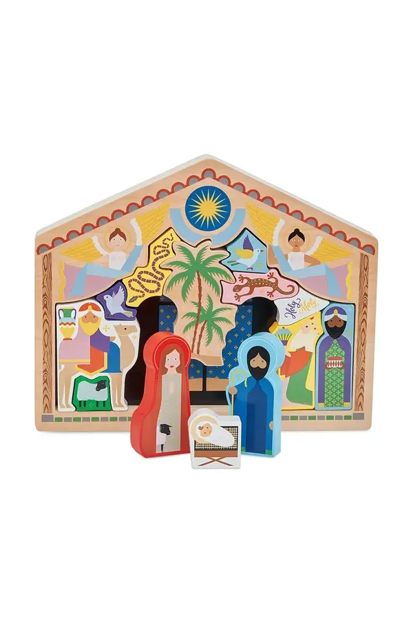 &k amsterdam Drvena slagalica – jaslice &k amsterdam The Crib