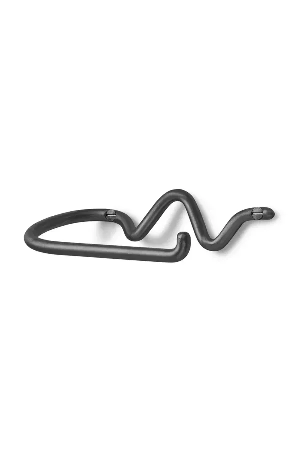 ferm LIVING Držač toalet papira ferm LIVING Curvature boja: crna