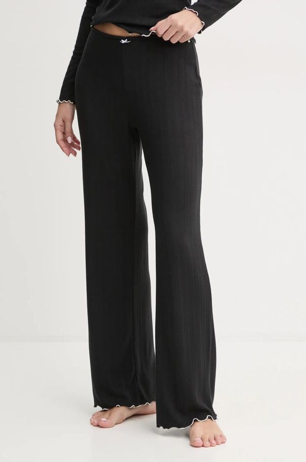 Abercrombie & Fitch Dugi donji dio pidžame Abercrombie & Fitch za žene, boja: crna, KI146-4085