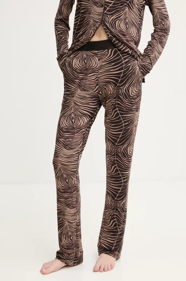 Chantelle Dugi donji dio pidžame Chantelle za žene, boja: smeđa, FNB060