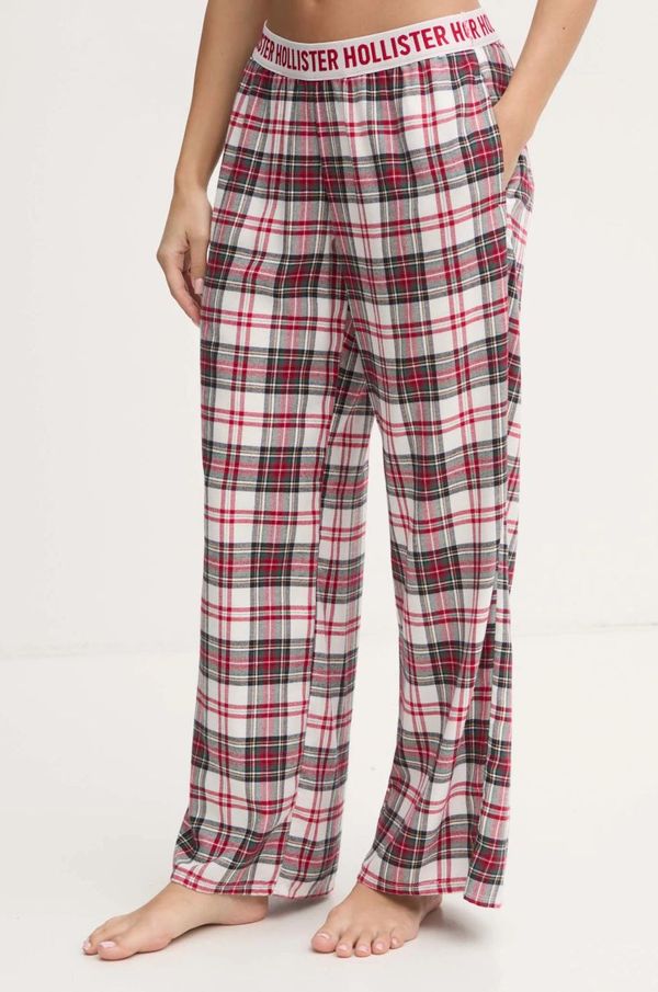 Hollister Co. Dugi donji dio pidžame Hollister Co. za žene, boja: bež, KI346-4047