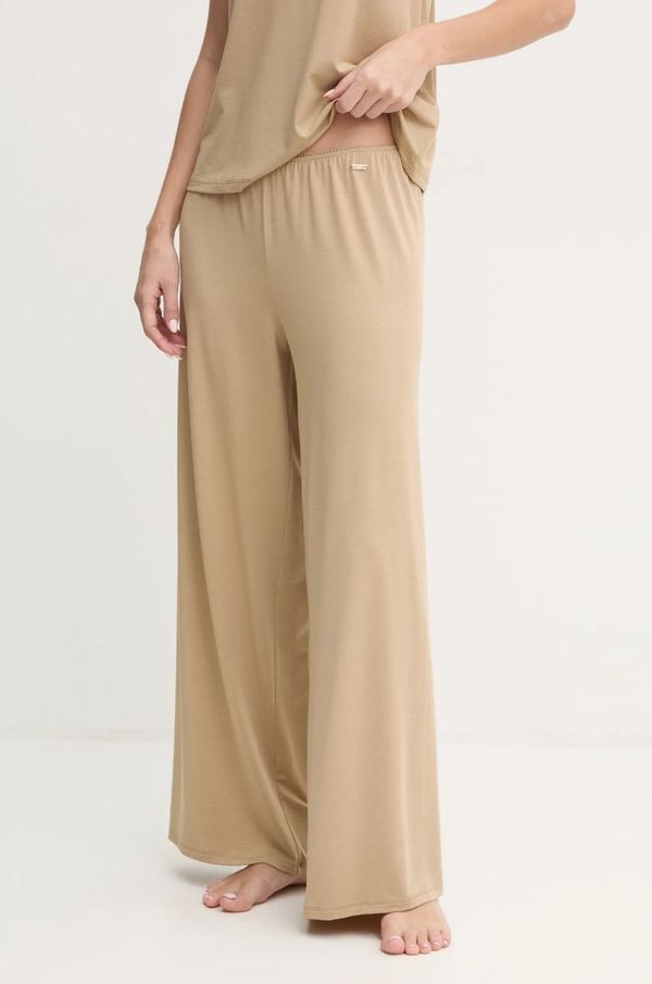 United Colors of Benetton Dugi donji dio pidžame United Colors of Benetton za žene, boja: bež, 3NYW3F03Z