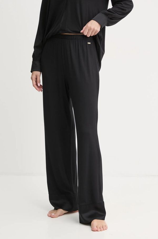 United Colors of Benetton Dugi donji dio pidžame United Colors of Benetton za žene, boja: crna, 3ZEW3F03X