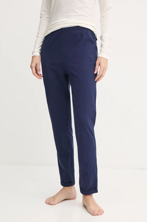 United Colors of Benetton Dugi donji dio pidžame United Colors of Benetton za žene, boja: tamno plava, 3DKE3F04G