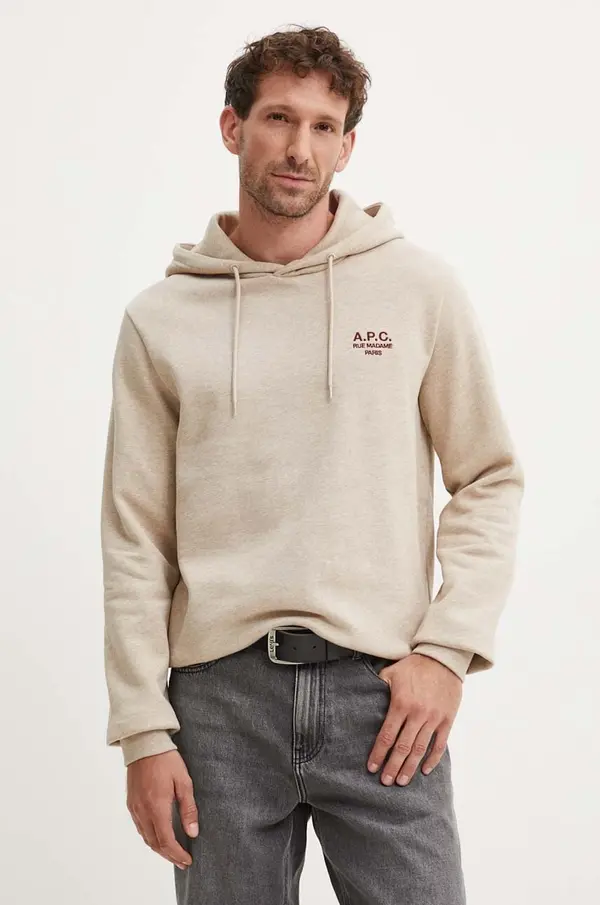 A.P.C. Dukserica A.P.C. hoodie standard rue madame GOTS