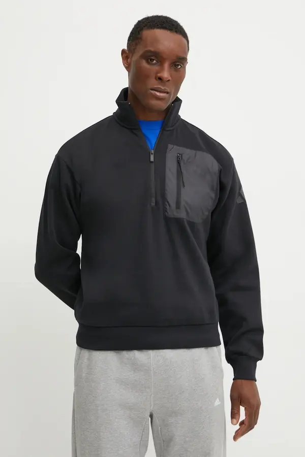 adidas Dukserica adidas City Escape za muškarce, boja: crna, bez uzorka, JF3290