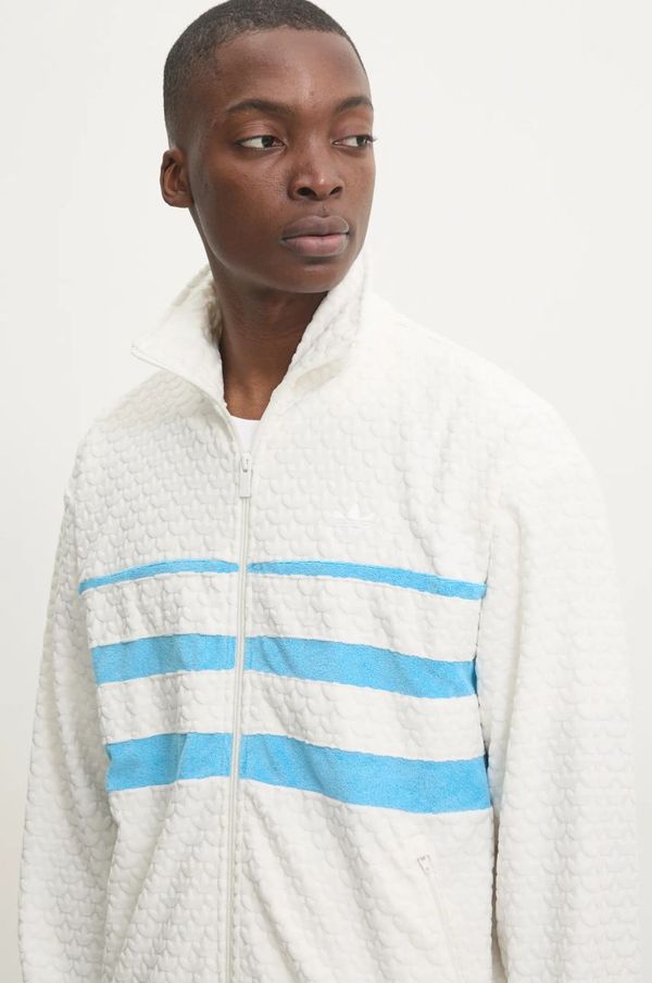 adidas Originals Dukserica adidas Originals Q12 MONOGRAM T za muškarce, boja: bež, s uzorkom, JP4420