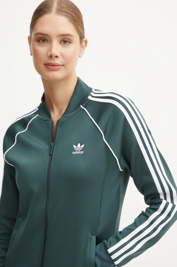 adidas Originals Dukserica adidas Originals za žene, boja: zelena, s uzorkom, IY2168