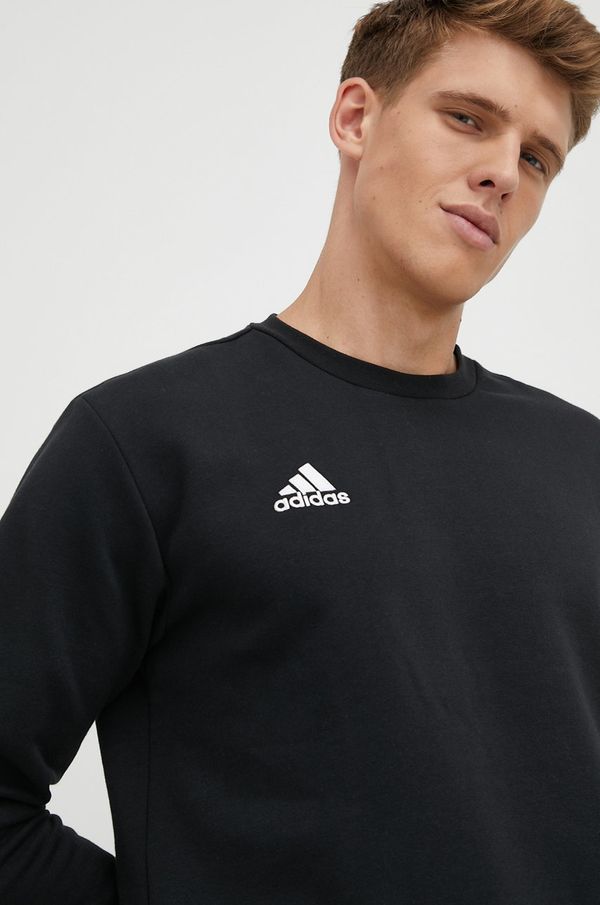 Adidas Dukserica adidas Performance za muškarce, boja: crna, glatka