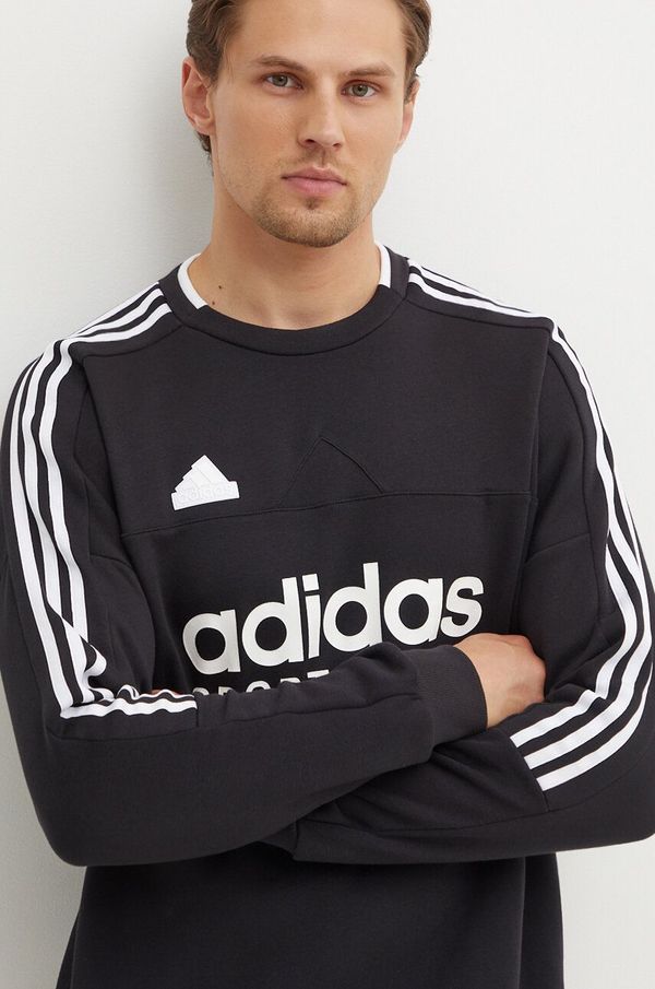 adidas Dukserica adidas Tiro za muškarce, boja: crna, s tiskom, IW0172