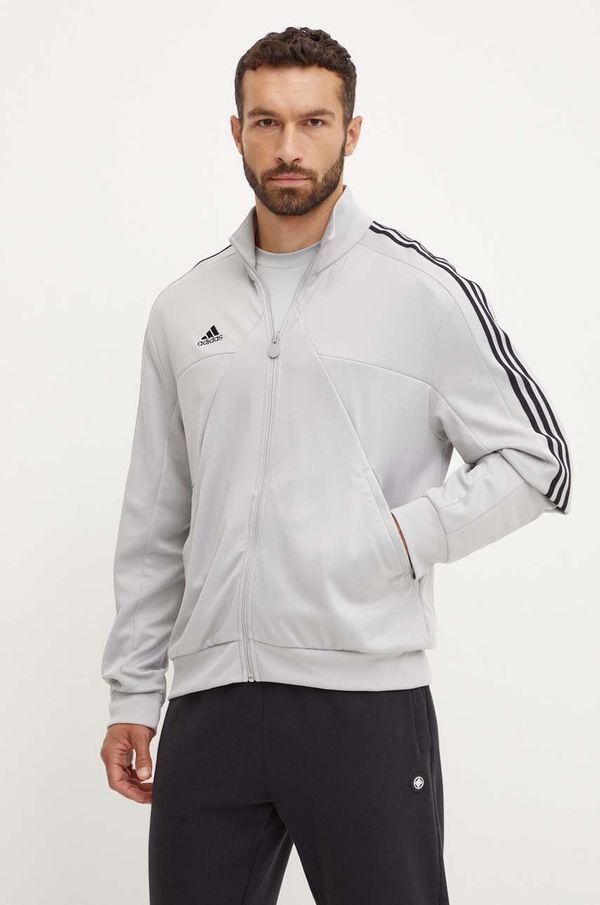 adidas Dukserica adidas Tiro za muškarce, boja: siva, s aplikacijom, IY4285
