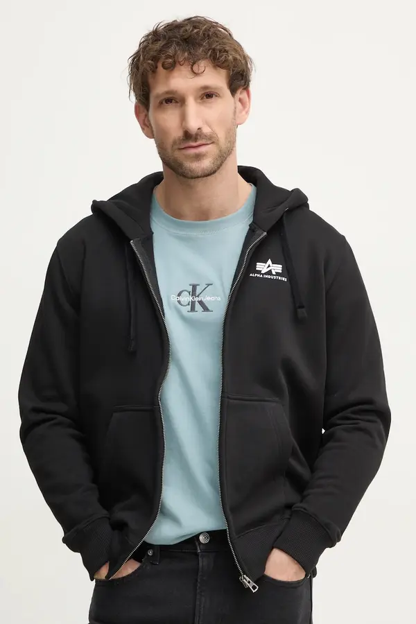 Alpha Industries Dukserica Alpha Industries Basic Zip Hoody SL