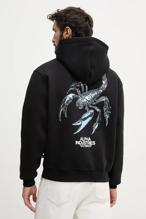 Alpha Industries Dukserica Alpha Industries Scorpion Cyborg Hoodie