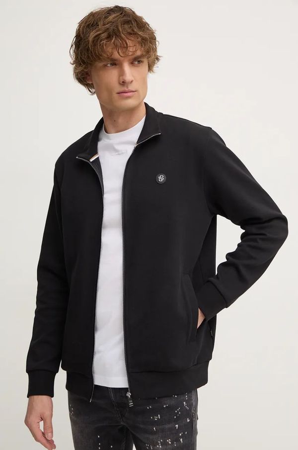 Boss Dukserica BOSS za muškarce, boja: crna, bez uzorka, 50523916