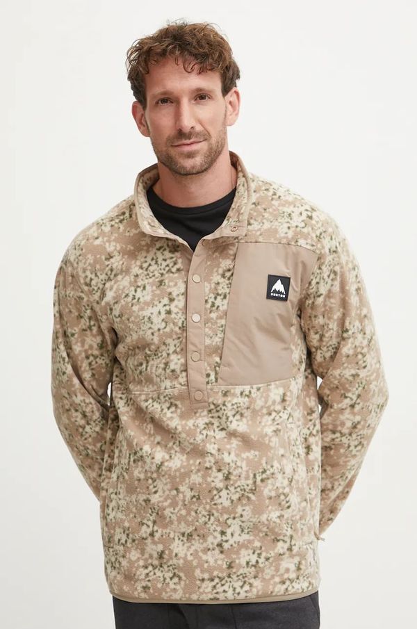 Burton Dukserica Burton za muškarce, boja: bež, s uzorkom, 238381