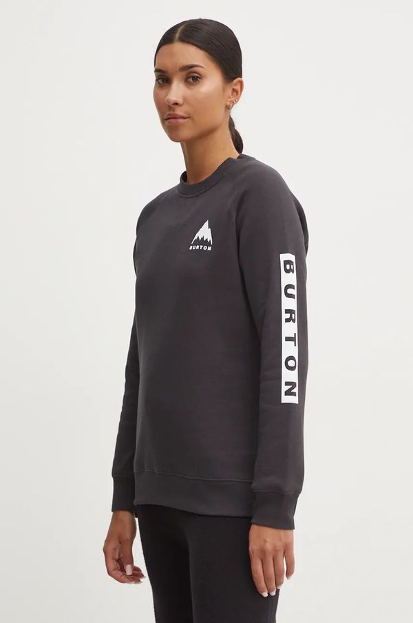 Burton Dukserica Burton za žene, boja: crna, s tiskom, 227411