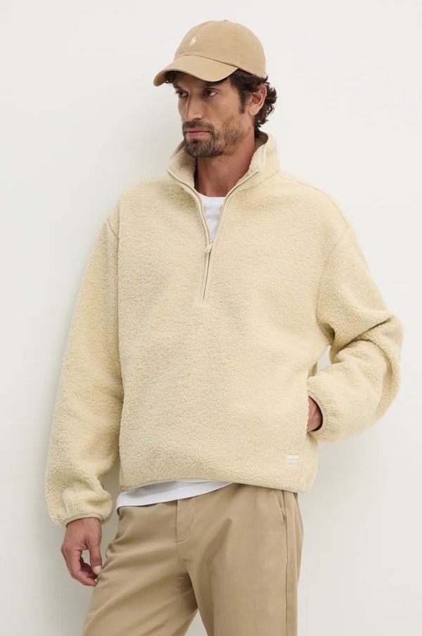 Calvin Klein Jeans Dukserica Calvin Klein Jeans za muškarce, boja: bež, bez uzorka, J30J326679