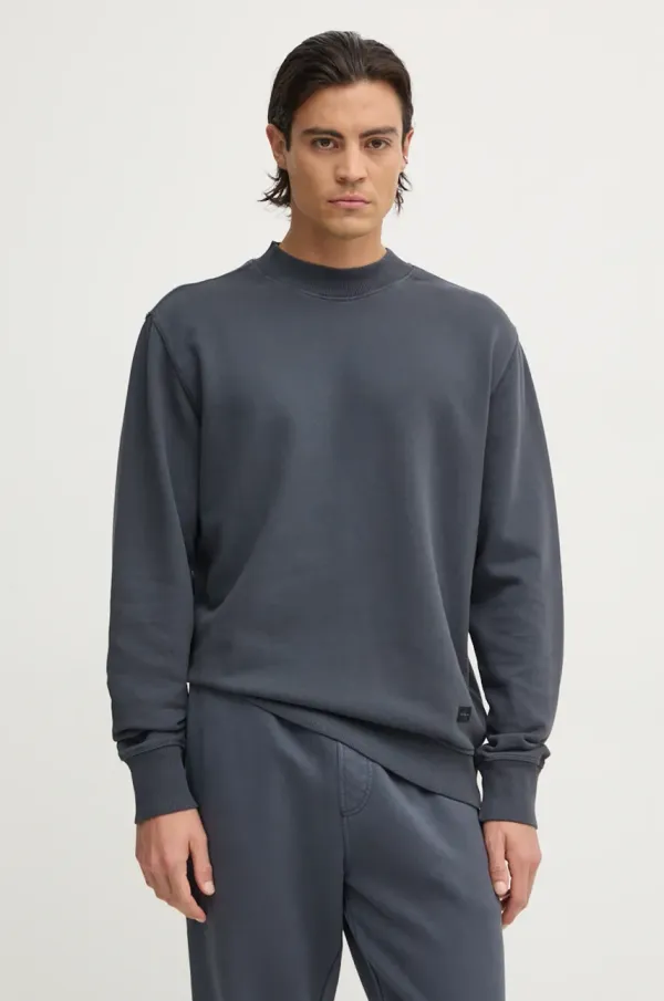 Calvin Klein Jeans Dukserica Calvin Klein Jeans za muškarce, boja: siva, bez uzorka, J30J326455