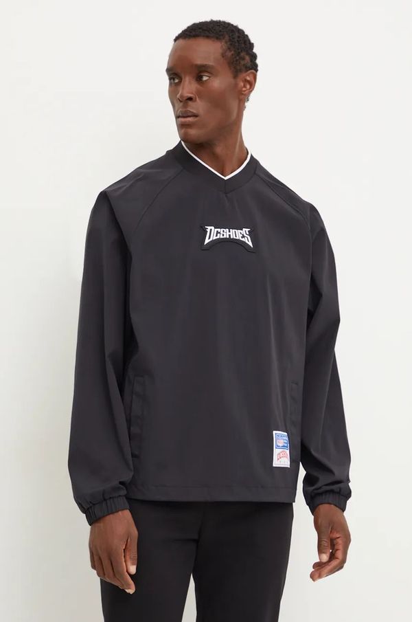 DC Dukserica DC Eagle Champ Warmup za muškarce, boja: crna, s aplikacijom, ADYJK03201