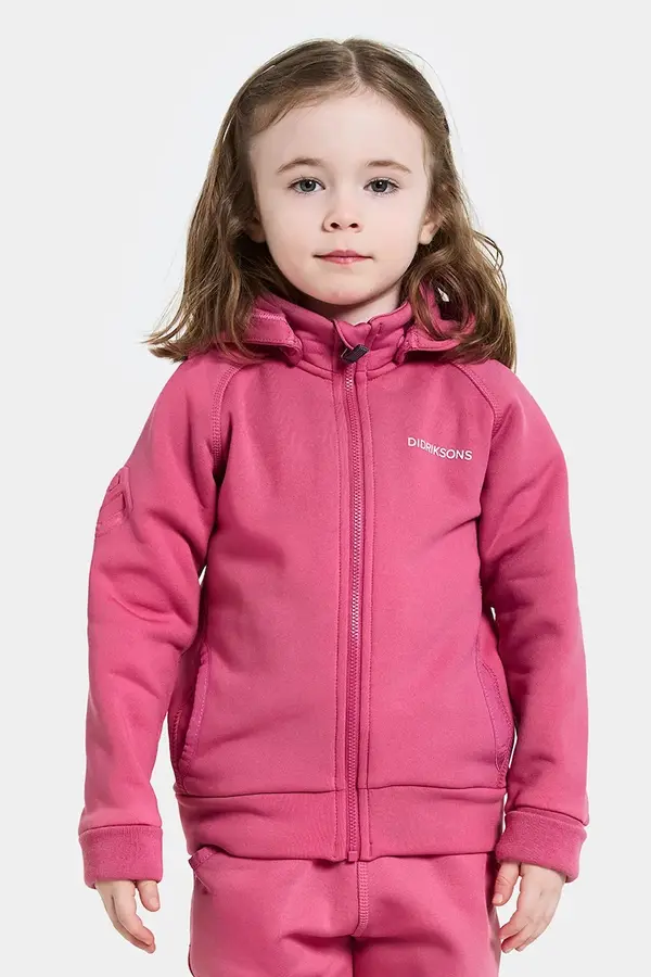 Didriksons Dukserica Didriksons SILJAN KIDS FZ