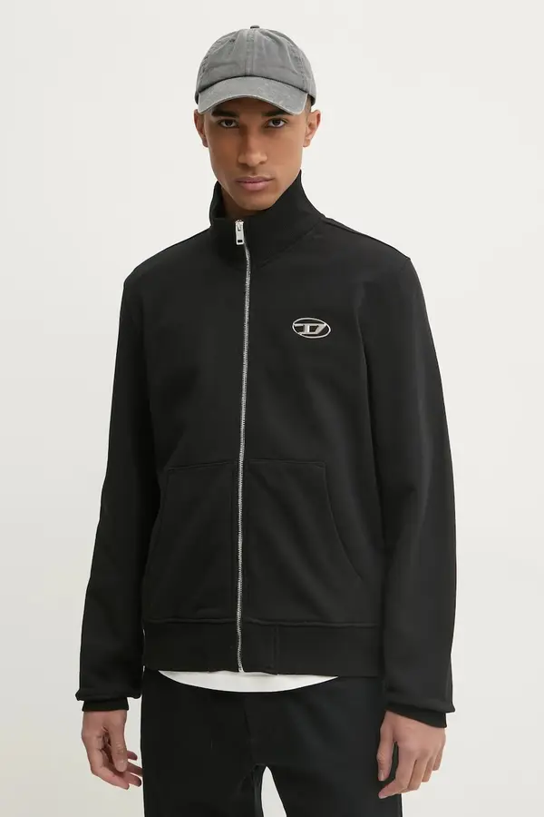 Diesel Dukserica Diesel S-GINNI-ZIP-OD SWEAT-SHIRT