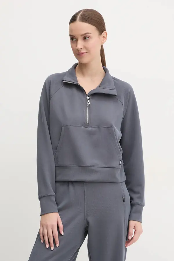 DKNY Dukserica Dkny za žene, boja: siva, bez uzorka, DP5T1053