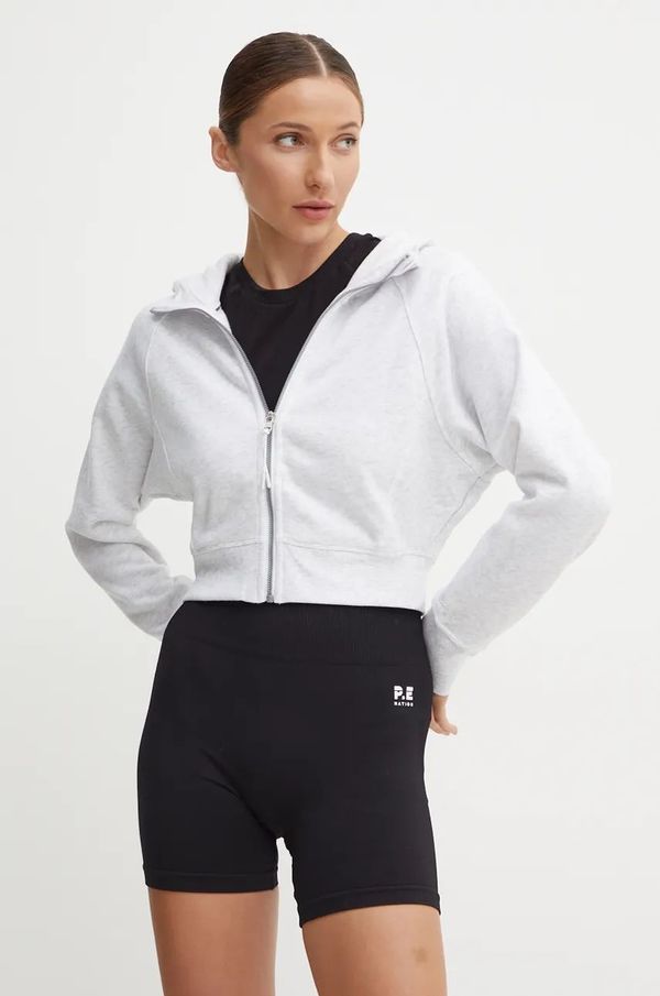 DKNY Dukserica Dkny za žene, boja: siva, s kapuljačom, bez uzorka, DP4J9487